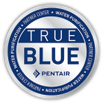 Certified True Blue PENTAIR Water Purification Partner for quality Houston water softener installation.